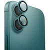 Apsauginis stiklas UNIQ Optix Aliuminio kameros apsauga su aplikatoriumi Apple iPhone 16 / iPhone 16 Plus - žalios spalvos