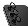 UNIQ Optix Aliuminio Camera LensProtector Samsung Galaxy S24 S921 midnight juodas su aplkatoiumi