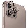 UNIQ Optix aliuminio kameros objektyvo apsauga Apple iPhone 16 Pro 6.3" / 16 Pro Max 6.9" pilkšvai auksinis stiklas