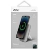 UNIQ Powerbank Hoveo 5000mAh USB-C 20WPD Fast charge Wireless Magnetic šviesiai pilkas/chalk pilkas