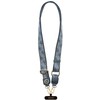 Universal lanyard Guess CBDY 4G Tether Patch Strass Metal Logo mėlynas