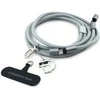 Universal Karl Lagerfeld CBDY Choupette Charm USB-C/USB-C kabelis Lanyard juodos spalvos