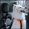 Spigen PS100 Universal Car Seat Belt Holder for pets juodos spalvos