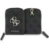 Dėklas Guess Crossbody Strap PU 4G Metal Logo + Purse juodos spalvos