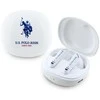 Us Polo Assn Ausinės TWS US Polo DH Logo baltos spalvos