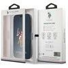 Dėklas „Us Polo Assn“ „US Polo“ USFLBKP12MPUGFLNV „Apple iPhone 12/12 Pro 6,1“ tamsiai mėlynas, knygutė, polo siuvinėjimo kolekcija