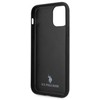 Dėklas U.S. Polo Assn US Polo USHCN65PUBK iPhone 11 Pro Max juoda/juoda Polo Type Collection