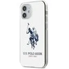 Us Polo Assn US Polo USHCP12STPUHRWH Apple iPhone 12 mini 5,4" telefono dėklas baltos spalvos Shiny Big Logo