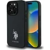 Us Polo Assn US Polo USHCP15XPGEK Apple iPhone 15 Pro Max 6,7" dėklas telefonui juodos spalvos Leather Embroidered DH Color