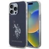 Us Polo Assn US Polo USHCP15XTPUHRBV Apple iPhone 15 Pro Max 6,7" dėklas telefonui mėlynos spalvos Shiny Big Logo