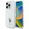 Us Polo Assn US Polo USHCP15XUSMT Apple iPhone 15 Pro Max 6.7" dėklas teleofonui skaidrus IML Printed Double Horse Logo