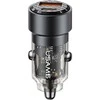 USAMS automobilinis įkroviklis C39 USB+USB-C 60WFast Charge juodas CC208CC01 (US-CC208)
