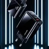 USAMS Laidinis įkroviklis 1xUSB-C + 1xUSB T40 20W LED (only head) PD3.0 + QC3.0 Fast Charging juodos spalvos CC133T