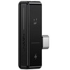 Usams USB adapteris USAMS adapteris AU12 2in1 USB-C + 3,5 mm juoda / juoda SJ386TC01 (US-SJ386)