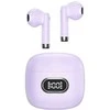 USAMS ausinės Bluetooth 5.3 TWS IA II series belaidės violetinės spalvos BHUIAII03 (USAMS-IAII15)