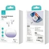 USAMS ausinės Bluetooth 5.3 TWS X-don series ENC belaidės violetinės spalvos BHUENCXD04 (US-XD19)