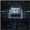 USAMS ausinės Bluetooth 5.3 TWS X-Don Series Dual mic ENC belaidės baltos spalvos BHUXD02 (USAMS-XD18)