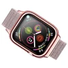 USAMS Dirželis su etui Apple Watch 4/5/6/7/SE 44/45mm. rózowo-auksinė/rose auksinis ZB74IW4 (US-ZB074)