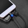 USB Usams USB-A – USB-C laidas 1 m juodas (63741-uniw)