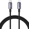 USAMS USB-C į Lightning kabelis 30W 1.2m greito įkrovimo plienas/tamsus SJ662USB01 (US-SJ662)