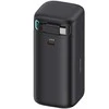 Powerbank 18000mAh PD45W su suvyniojamu kabeliu USB-C Fast Charge USAMS XMF Series 20KCD21601 (US-CD216) juodos spalvos