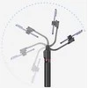 USAMS Selfie Stick Tripod juodas ZB25601 (US-ZB256)