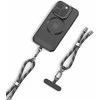 Dėklas USAMS universali virvelė telefonui 34cm pilkos spalvos ZB282GS01 (US-ZB317)