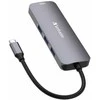Verbatim Adapteris Hub USB-C – 2xHDMI/ 3xUSB-A/SD/Micro SD/USB-C pilkos spalvos 32151