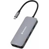 Verbatim Adapteris Hub USB-C - HDMI/ 3xUSB-A/SD/Micro SD/2xUSB-C/Eternet pilkos spalvos 32152