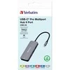 Verbatim Adapteris Hub USB-C - HDMI/ 3xUSB-A/SD/Micro SD/2xUSB-C/Eternet pilkos spalvos 32152