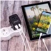 „Verbatim“ universalus kelioninis adapteris UTA-02 su USB-C PD ir USB-A QC jungtimi, Juodas