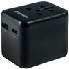 „Verbatim“ universalus kelioninis adapteris UTA-02 su USB-C PD ir USB-A QC jungtimi, Juodas