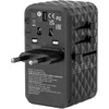 Verbatim GaN III Uni.Travel Adap 100W Welt-zu-Welt UTA-06 32121