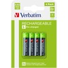 Verbatim Baterija NiMH AAA 950mAh Premium HR03 4pcs juodas 49514