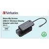 Verbatim Wireless 1080p Ekranas Transmitter Share My Screen juodos spalvos 32146