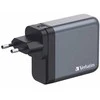 VERBATIM įkroviklis GNC-240 GaN su 4 prievadų 240 W USB oro kondicionieriumi ES / JK / JAV