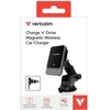 Verbatim įkroviklis automobilinis n Drive 15W RGB CND-03 juodos ir sidabro spalvos 31862