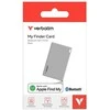 Verbatim My Finder Card Bluetooth sidabro spalvos – daiktų ieškiklis MYFCR-01S 32139