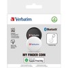 Verbatim My Finder Coin Bluetooth juoda balta - daiktų ieškiklis 2vnt MYFC-02BW 32134