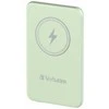 Verbatim Powerbank indukcinis `n` Go 15W 5000mAh belaidis Magnetic žalios spalvos 32241