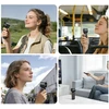 Ventiliatorius „Wiatrak USAMS Ice-Cooling Digital High Speed 2000mAh“ juodas