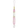 Virvelė telefonui Hello Kitty Pearls and Beads Kitty Charm rožinės spalvos