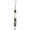 Virvelė telefonui Hello Kitty Pearls and Beads Kitty Charm juodos spalvos