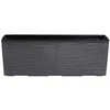 Lamela 4Living Balkono dėžė Dluto pilka 56x19x19,5 cm