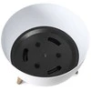 4Living Gėlių vazonas "Roma Line" su kojelėmis 40 cm, baltas