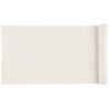 4Living Table Runner Solid 35x140 cm baltas