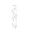 Vėjo varpeliai 4Living 90cm balti/laumžirgiai