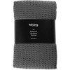 4Living Lovatiesė Waffle pilka 250x250 cm
