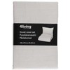 Patalynės komplektas 4Living Duvet Cover Set Ella pilkas 150x210cm, 50x60cm