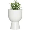 4Living Gėlių vazonas Nala 25,5 cm matinis baltas